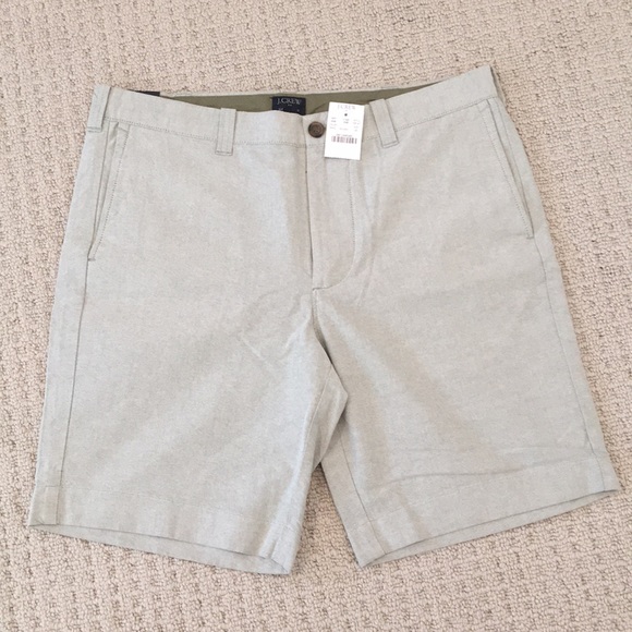 J. Crew Factory 9” Gramercy Oxford Short - Picture 1 of 4